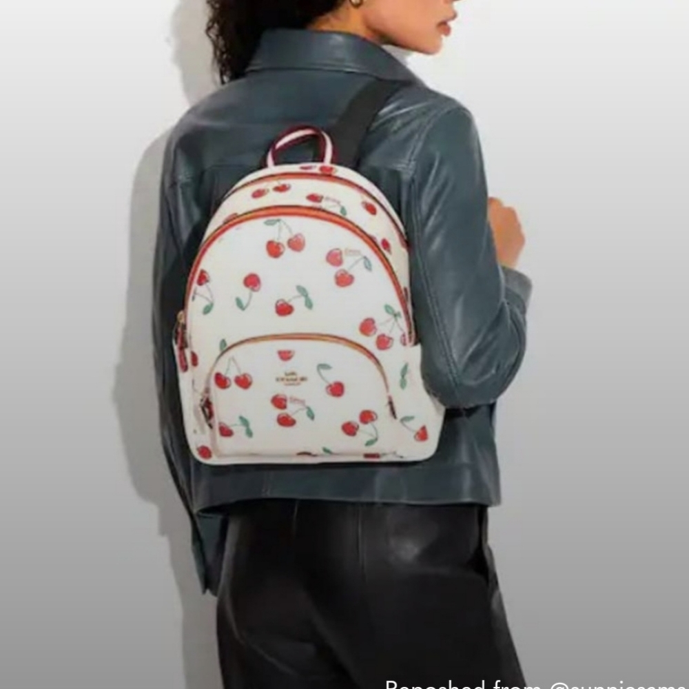 Coach Cherry Backpack